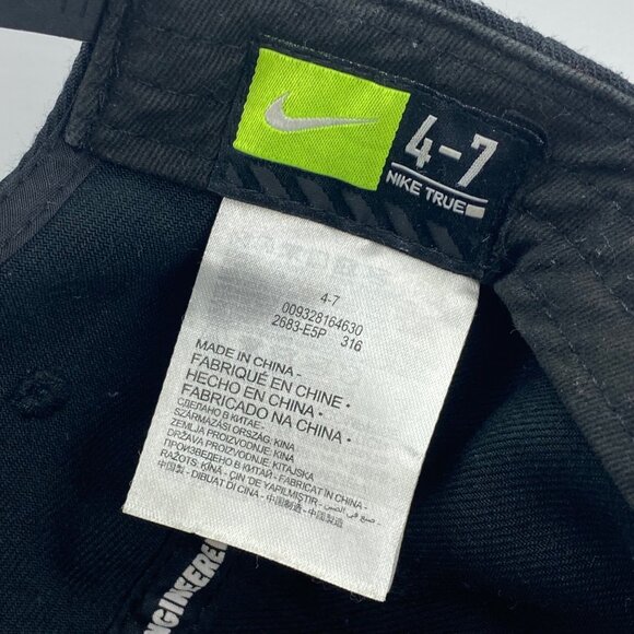 Nike TRUE "I'm All Day" Snapback Hat Green/Black Adjustable Kid Age 4-7 - Picture 3 of 8
